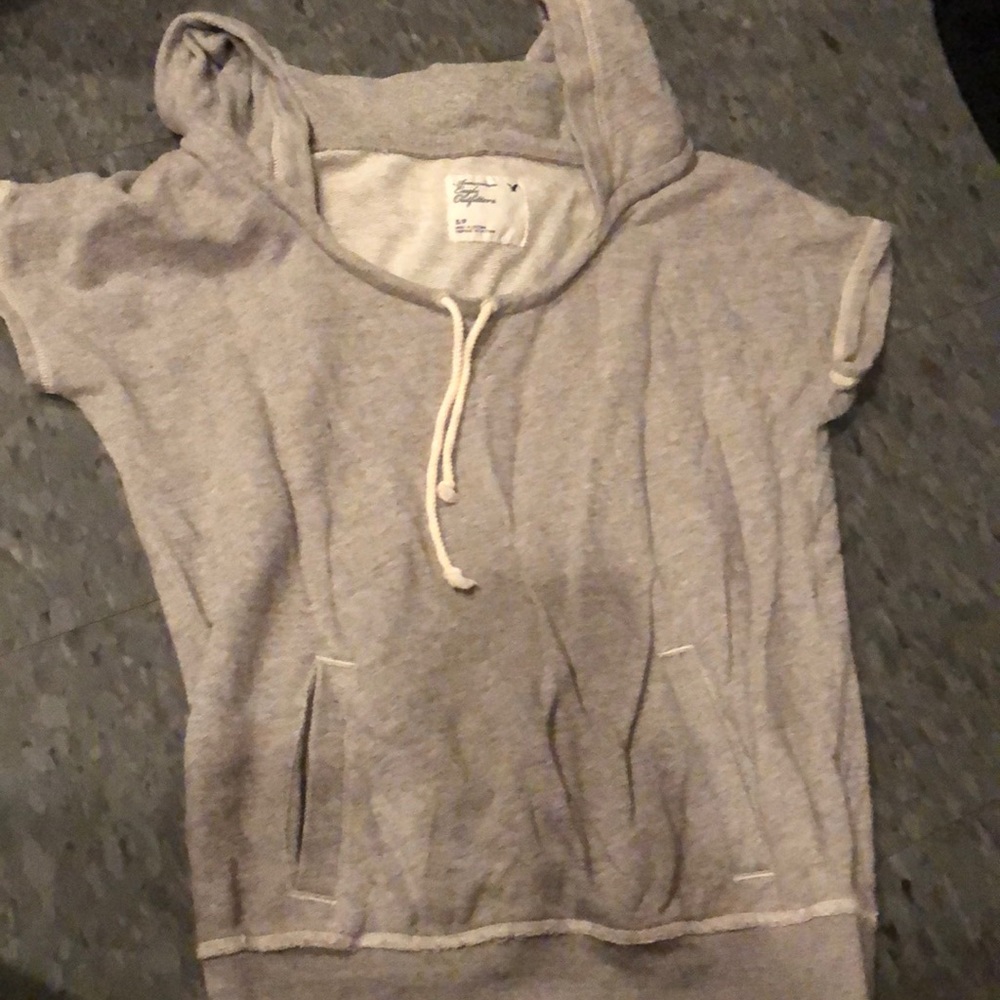 Gray sweatshirt